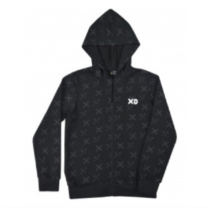 Bluza bawełniana chłopięca młodzieżowa XD - GT-czarna